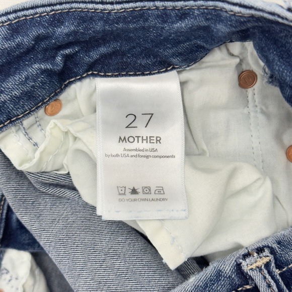 MOTHER Blue Ankle & Cropped Jeans - Picture 7 of 9